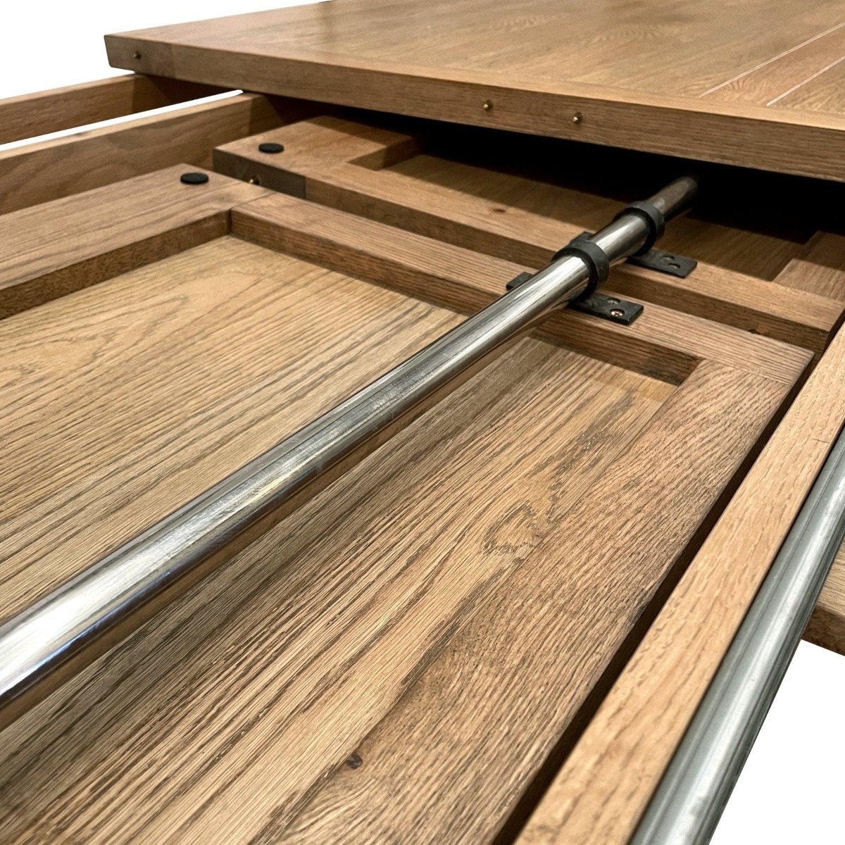 Balmoral Extendable 3.1 m Hamptons Oakwood Dining Table Natural, W 210cm D 100.0cm H 78.0cm (RRP $4999) - Image 16