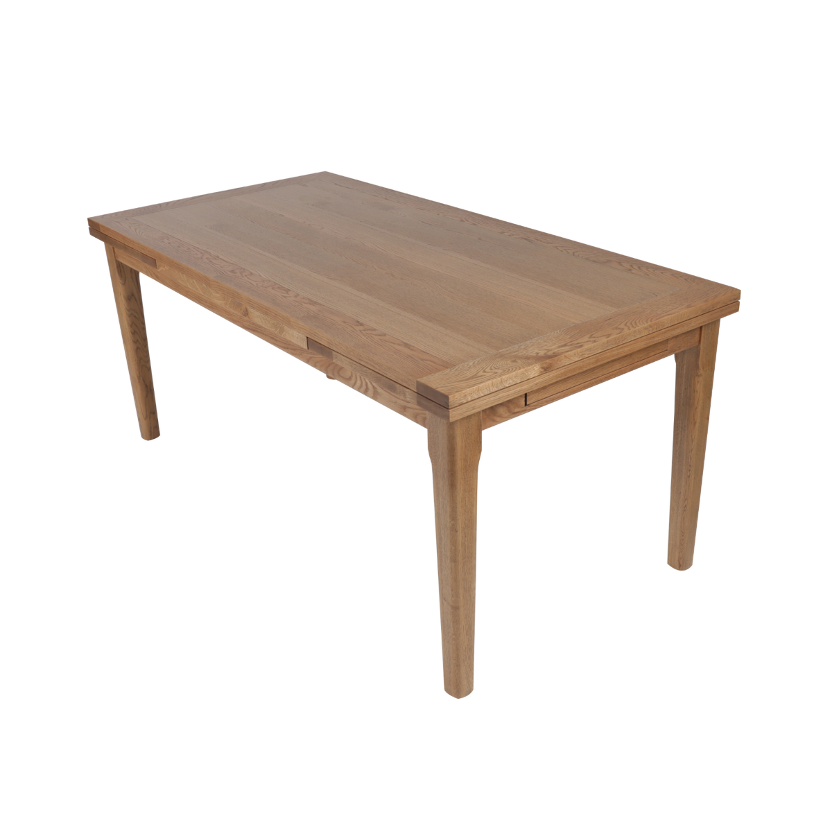 Barossa Extendable Hamptons Dining Table Oakwood, L 180(50+50) W 90 H 78cm (RRP $2499) - Image 5