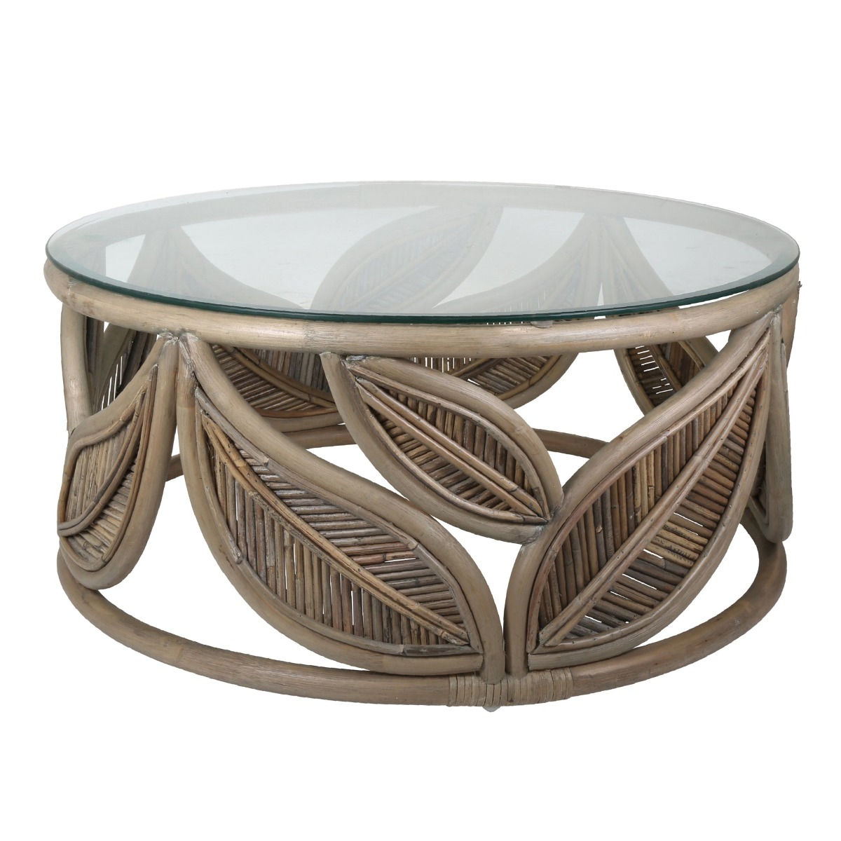Seville Leaf Table Grey, W 81cm D 81cm H 37cm (RRP $1499)