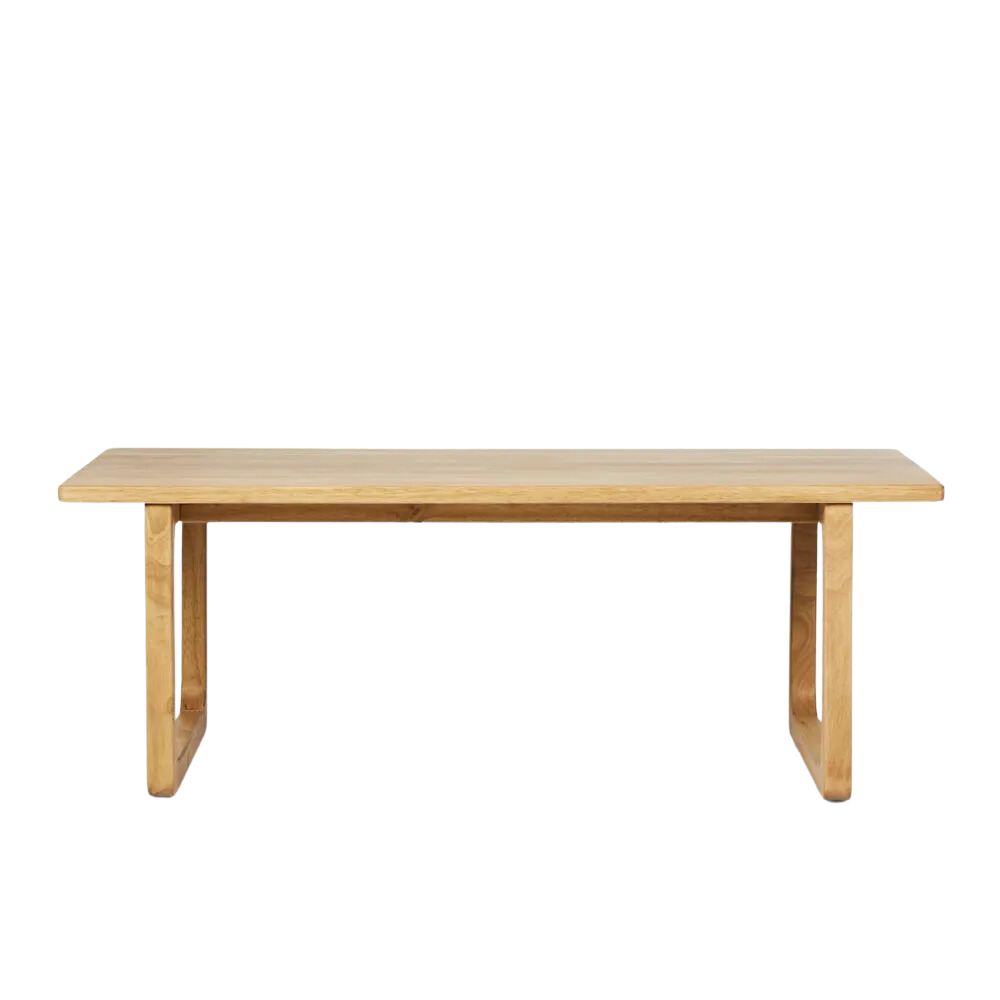 Coolum Rectangle Coffee Table Natural, L 60cm W 120cm H 43cm (RRP $879)