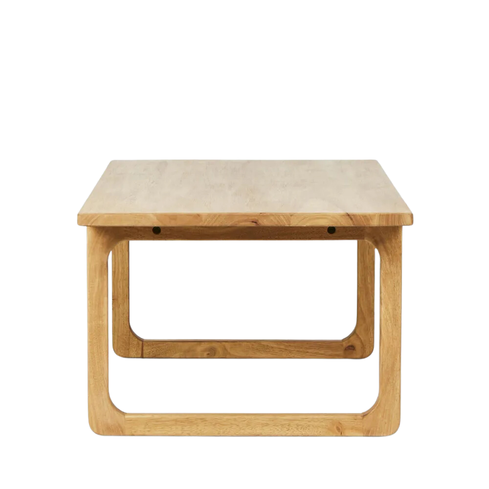 Coolum Rectangle Coffee Table Natural, L 60cm W 120cm H 43cm (RRP $879) - Image 3