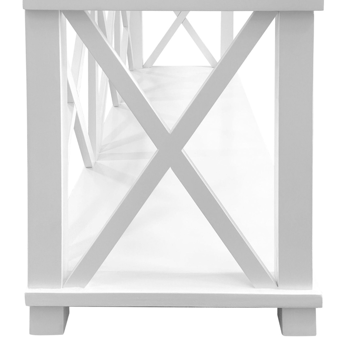 Sorrento 3 Drawer 190 cm Hamptons Console White, W 190cm D 50cm H 85cm (RRP $1999) - Image 2