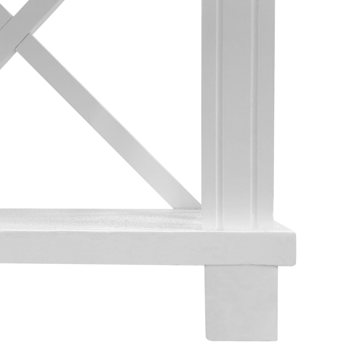 Sorrento 3 Drawer 190 cm Hamptons Console White, W 190cm D 50cm H 85cm (RRP $1999) - Image 3