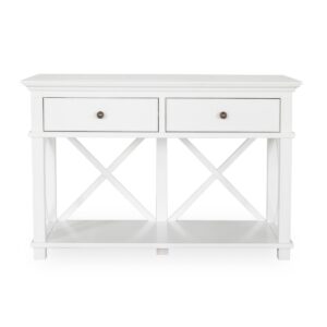 wp-image-tigress-46900.jpg Sorrento Hamptons 130cm 2 Drawer Console White, W 130cm D 50cm H 85cm (RRP $1299)