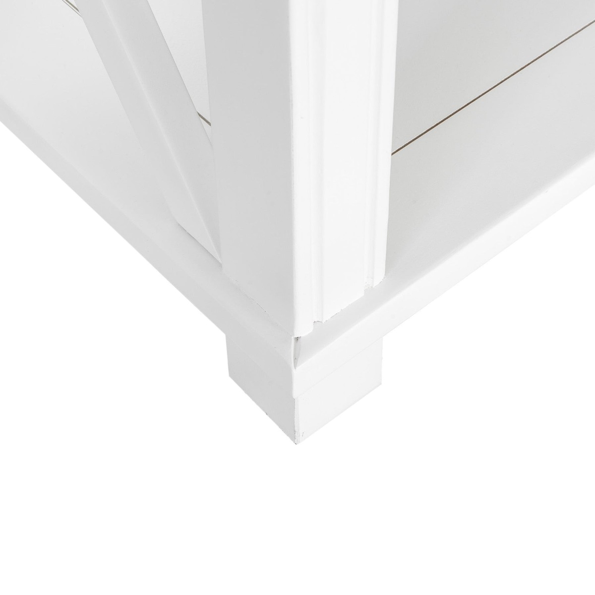 Sorrento Hamptons 130cm 2 Drawer Console White, W 130cm D 50cm H 85cm (RRP $1299) - Image 5