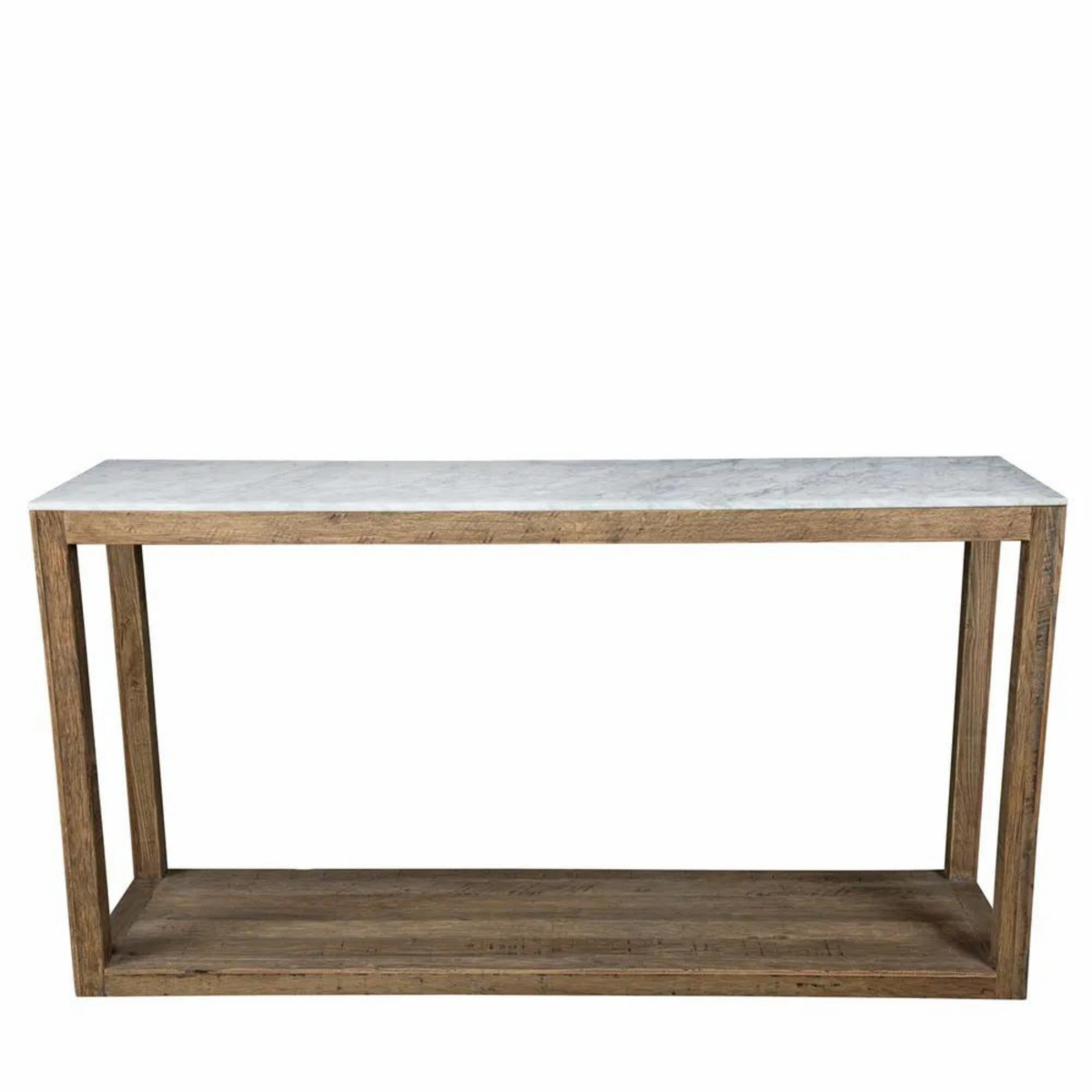 Denver Marble Console White, W 150cm D 40cm H 80cm (RRP $1870)