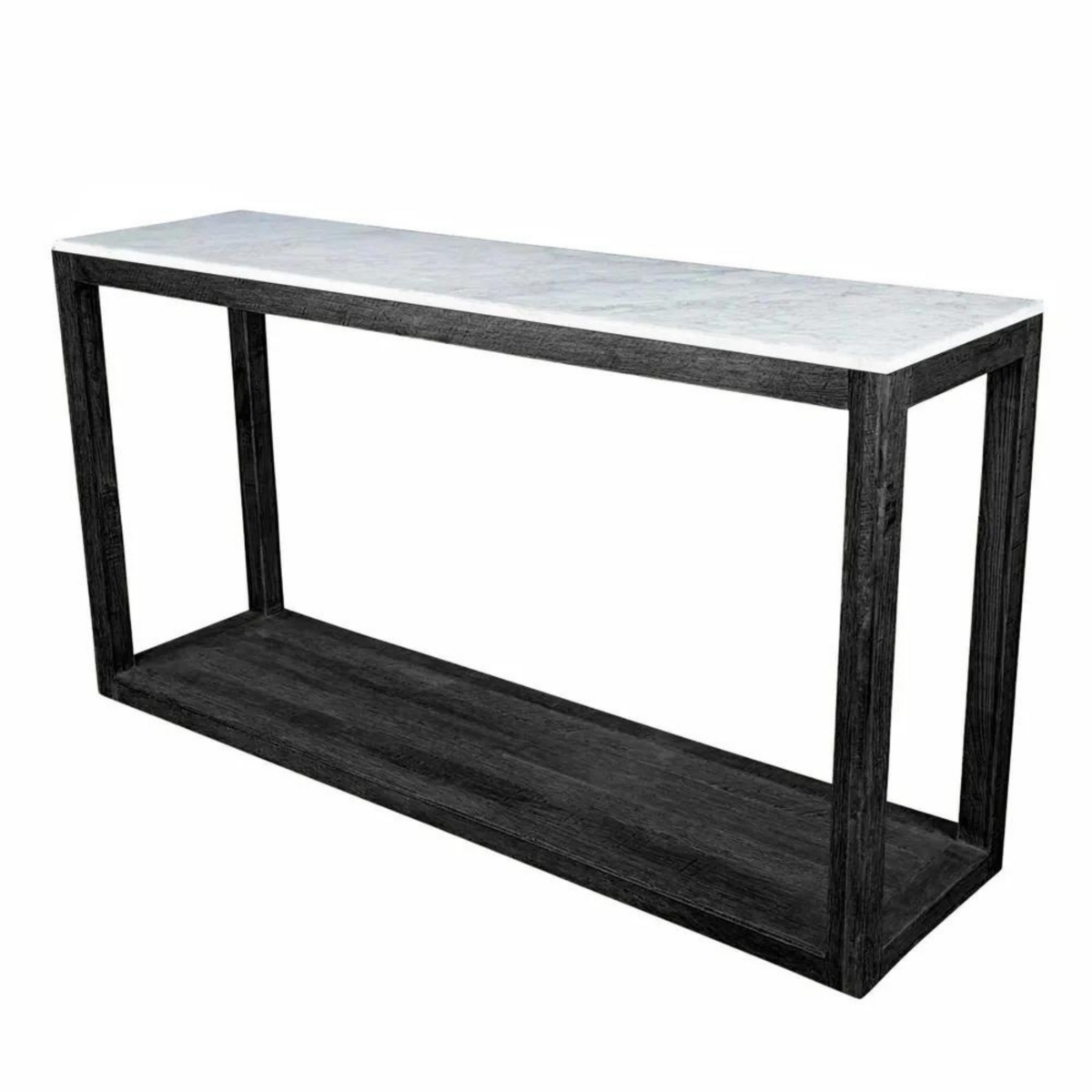 Denver Marble Console Black, W 150cm D 40cm H 80cm (RRP $1870)