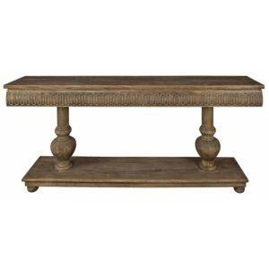Palmer Console Natural, 210cm L x 40cm W x 78cm H (RRP $3359)
