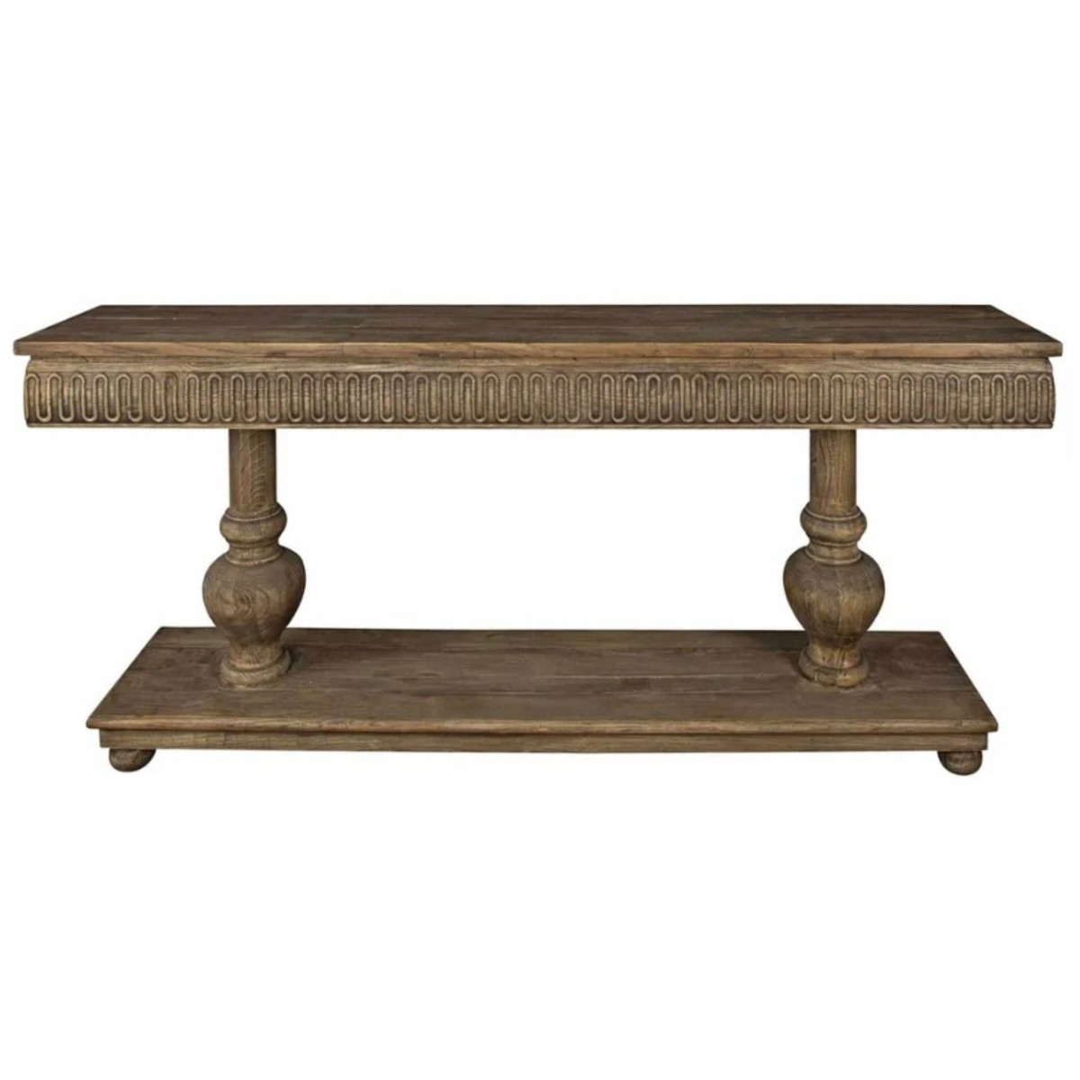 Palmer Console Natural, 210cm L x 40cm W x 78cm H (RRP $3359)