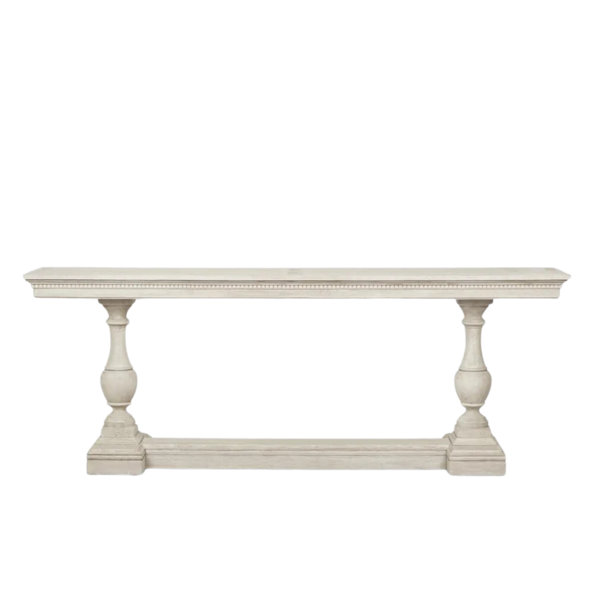Ville Oak Console White, L 40cm W 210cm H 78cm (RRP $2750)