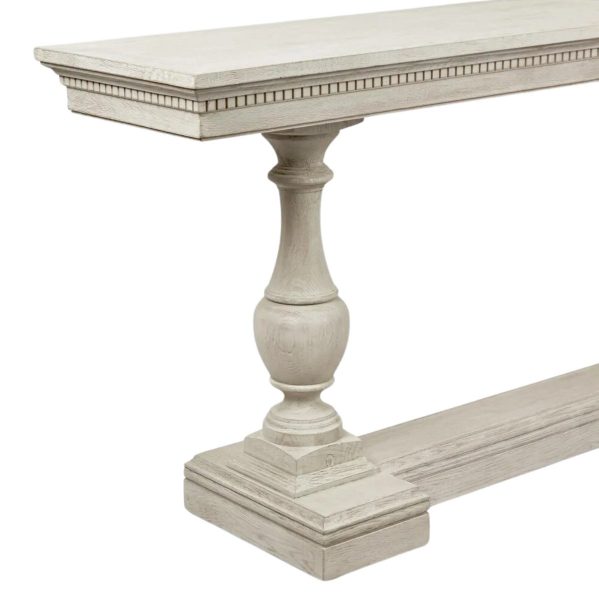 Ville Oak Console White, L 40cm W 210cm H 78cm (RRP $2750) - Image 2
