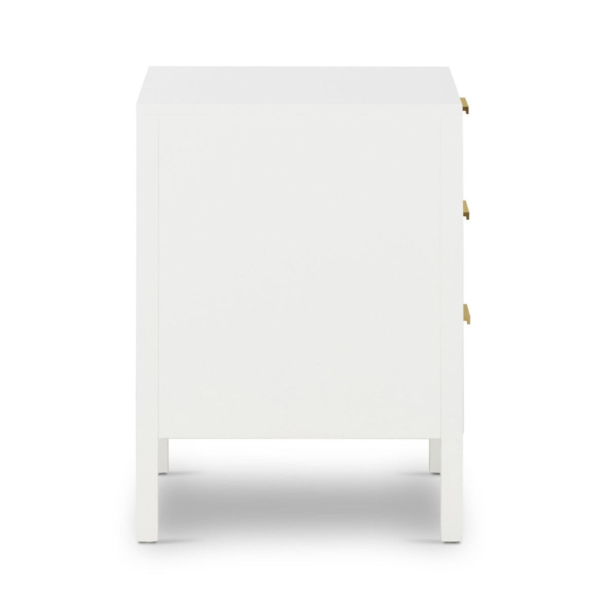 Santorini Bedside 3 Drawers White, W 50cm D 45cm H 61.5cm (RRP $549) - Image 10
