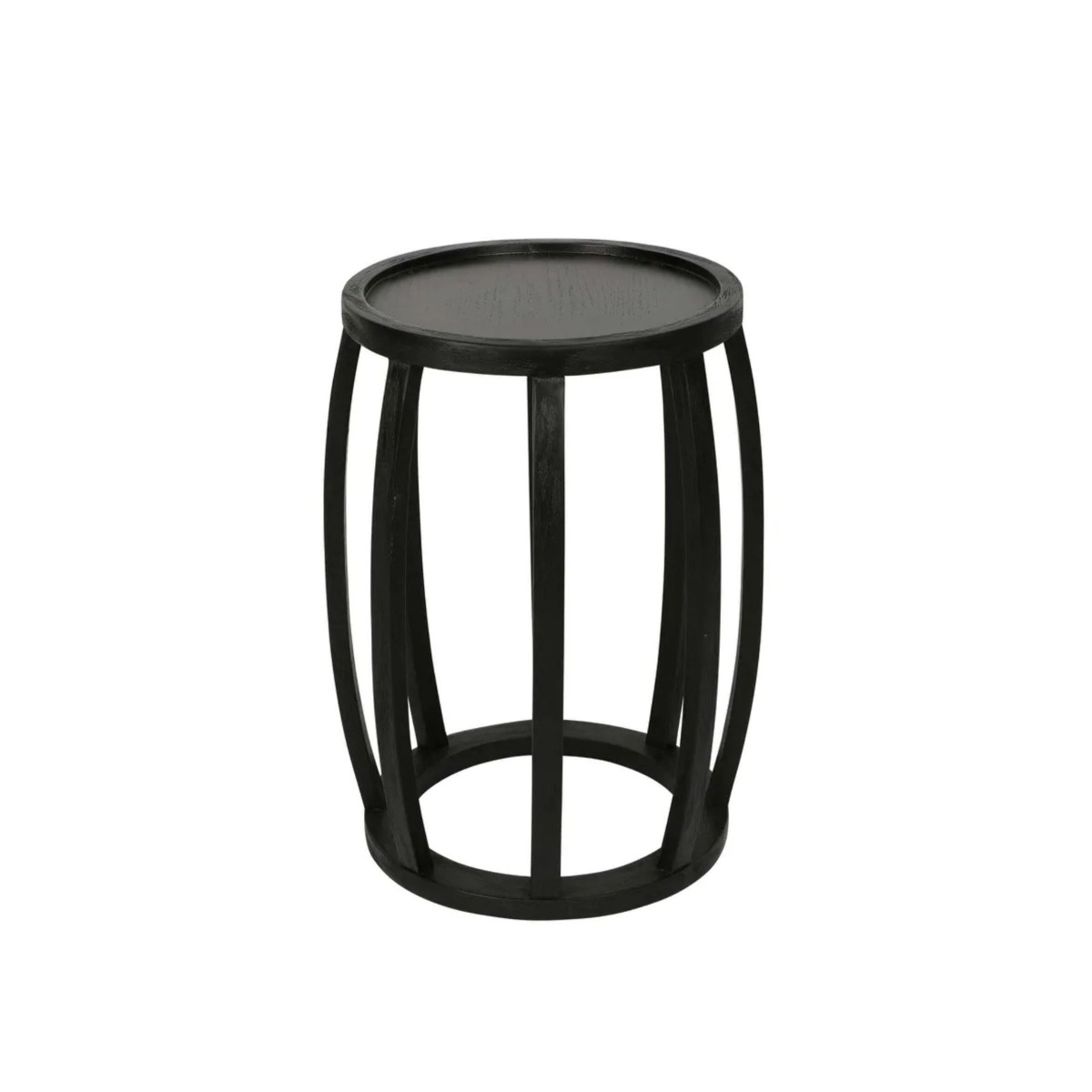 Manningham Side Table Black, W 45cm D 45cm H 60cm (RRP $349)