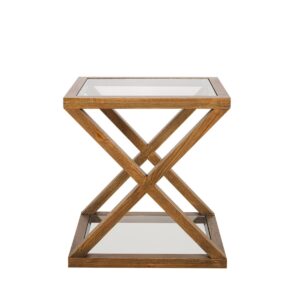 wp-image-tigress-47194.jpg Zoey Cross American Oak Glass Side Table, 60cm W x 50cm D x 65cm H (RRP $855)