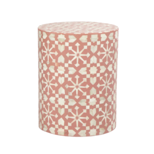wp-image-tigress-47222.png Adina Bone Inlay Side Table Peach/White, L 35cm W 35cm H 45cm (RRP $1099)