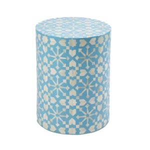 wp-image-tigress-47226.png Adina Bone Inlay Side Table Aqua/White, L 35cm W 35cm H 45cm (RRP $1099)