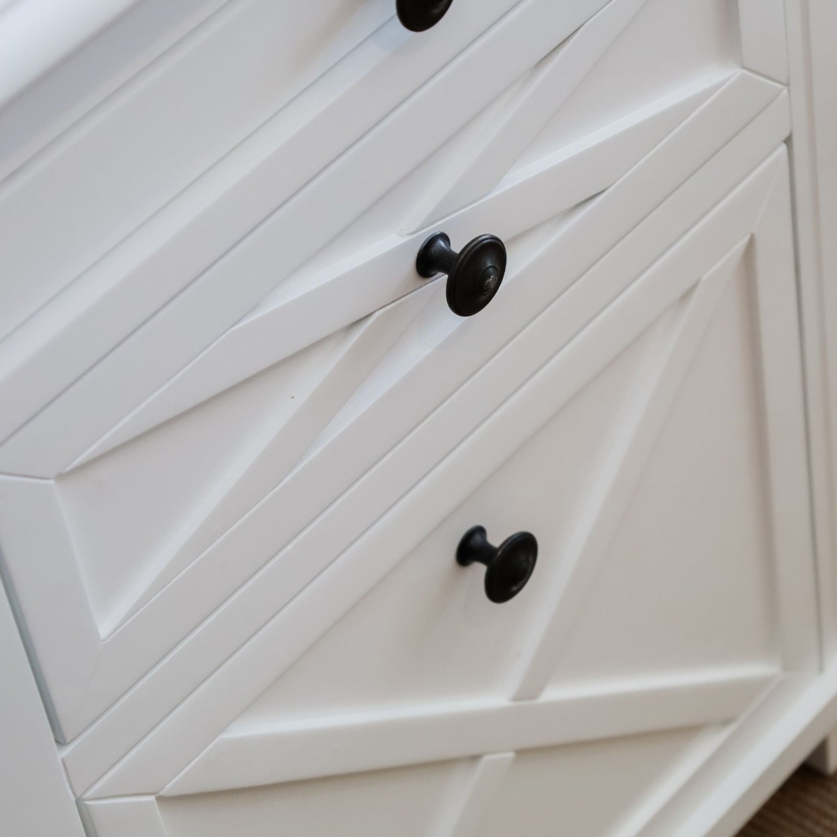 Sorrento Hamptons Desk White, W 140cm D 76cm H 76cm (RRP $1999) - Image 2