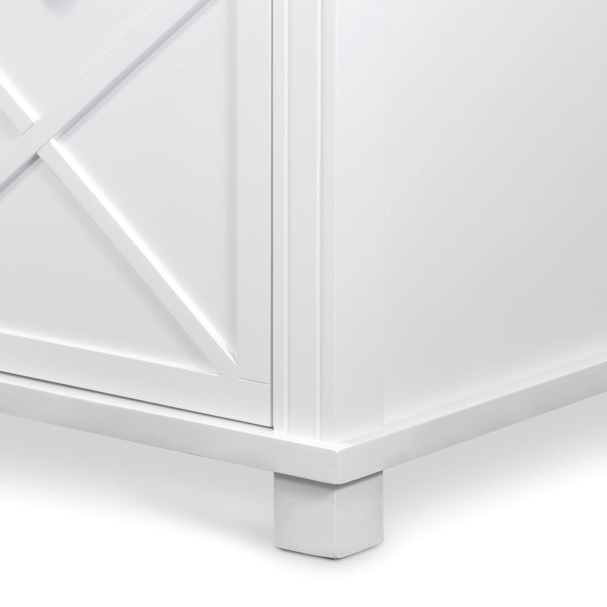 Sorrento Hamptons Desk White, W 140cm D 76cm H 76cm (RRP $1999) - Image 3