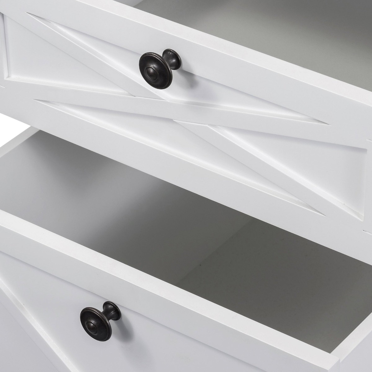 Sorrento Hamptons Desk White, W 140cm D 76cm H 76cm (RRP $1999) - Image 4