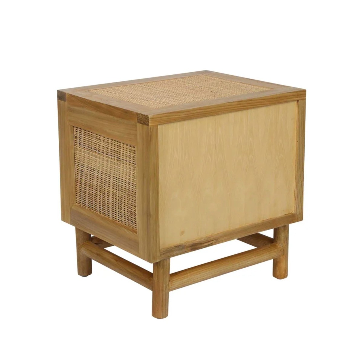 Rondo Bedside Natural, W 50cm D 44cm H 51cm (RRP $790) - Image 5
