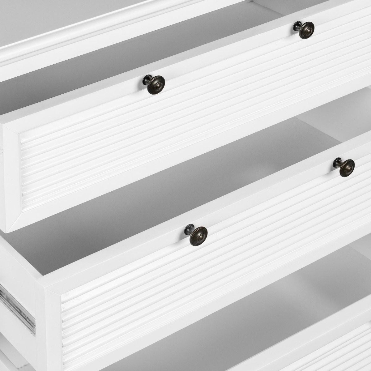 West Beach Chest of 3 Drawers White, L 100cm W 45cm H 82cm (RRP $1499) - Image 7