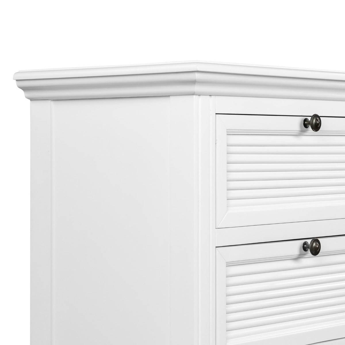 West Beach Chest of 3 Drawers White, L 100cm W 45cm H 82cm (RRP $1499) - Image 13
