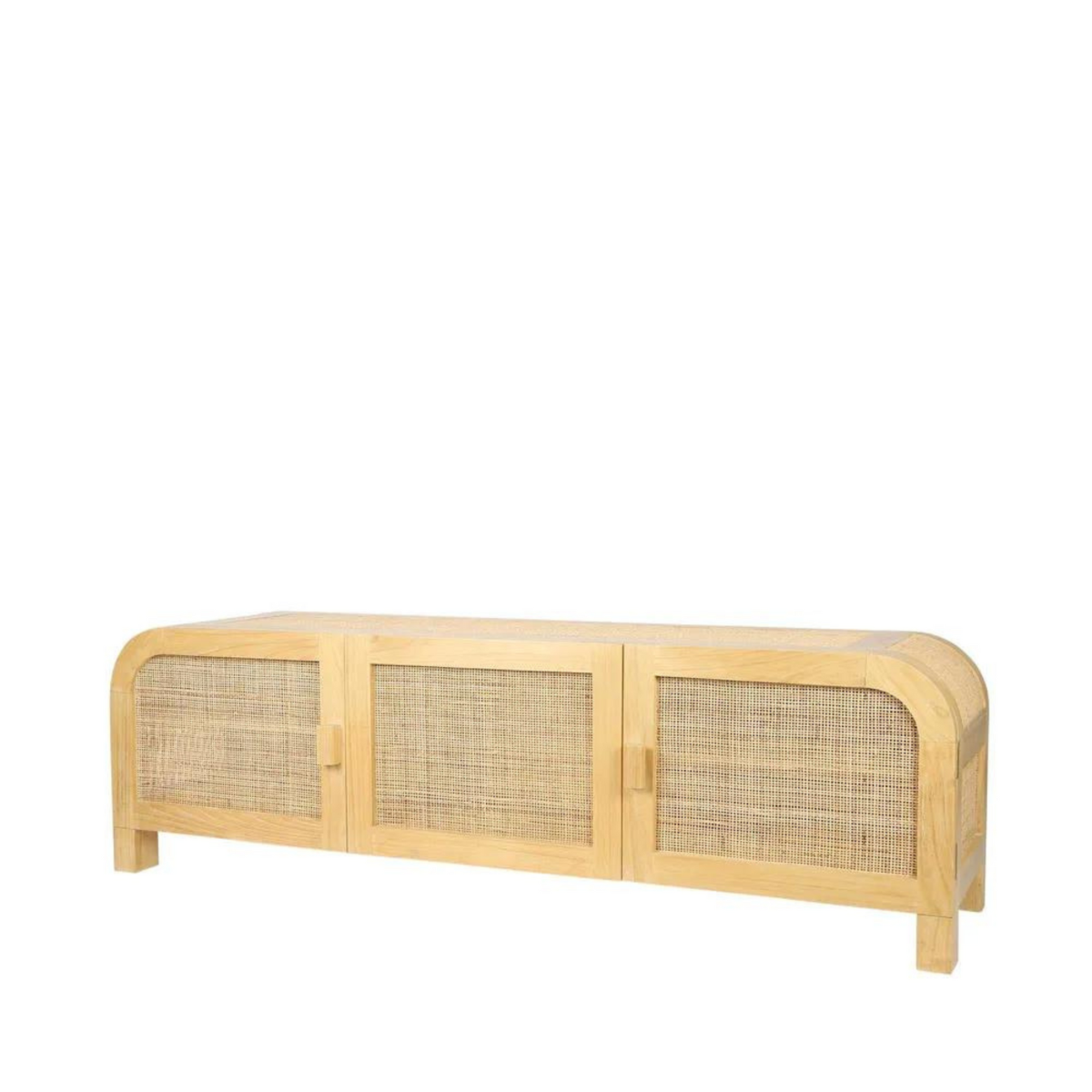 Grace Entertainment Unit Natural, W 180cm D 48cm H 55cm (RRP $2690) - Image 5
