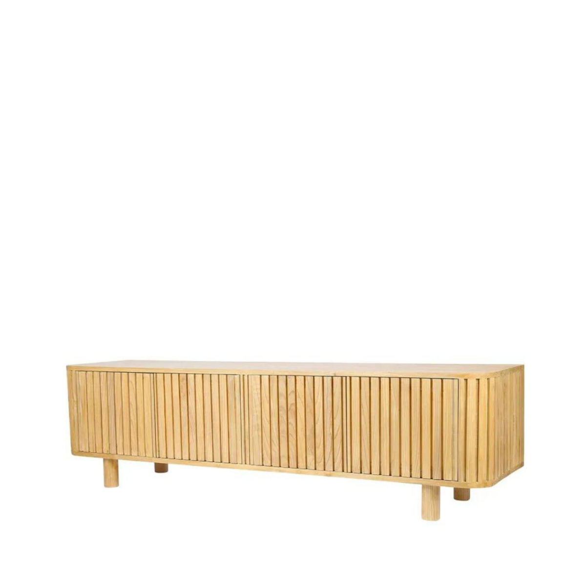 Vince Entertainment Unit Natural, W 183cm D 48cm H 52cm (RRP $2990) - Image 2
