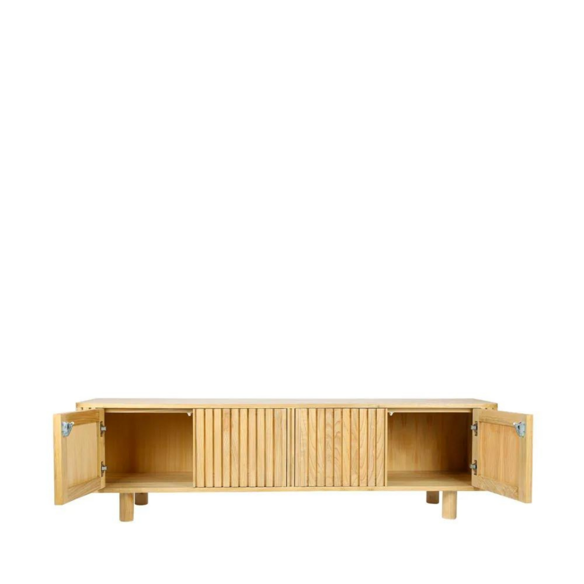 Vince Entertainment Unit Natural, W 183cm D 48cm H 52cm (RRP $2990) - Image 3