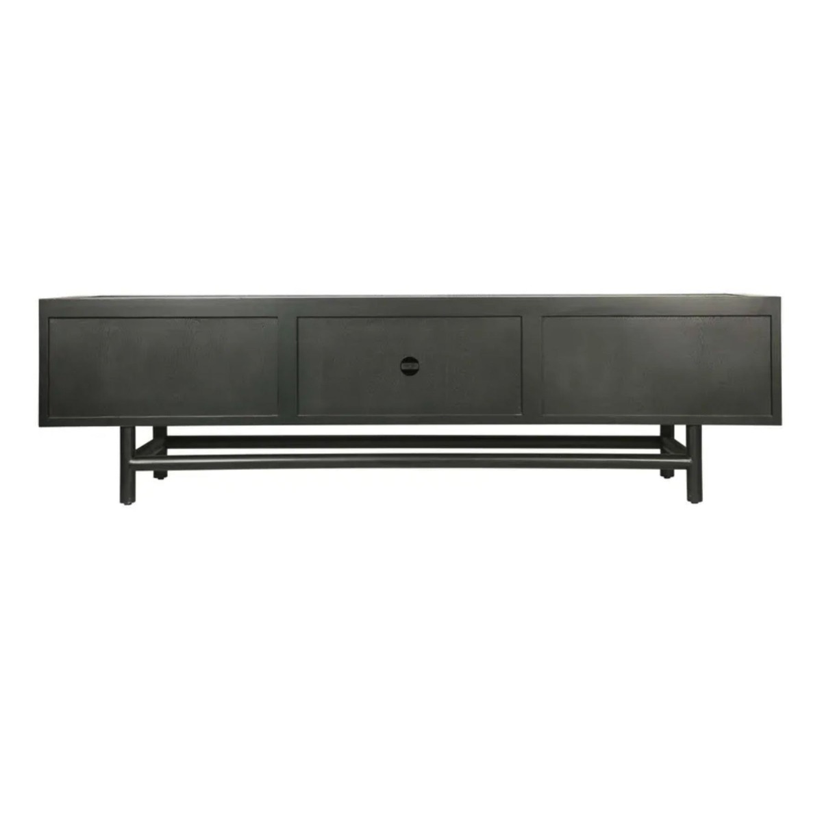 Rondo Entertainment Unit Black, W 180cm D 45cm H 80cm (RRP $2690) - Image 3