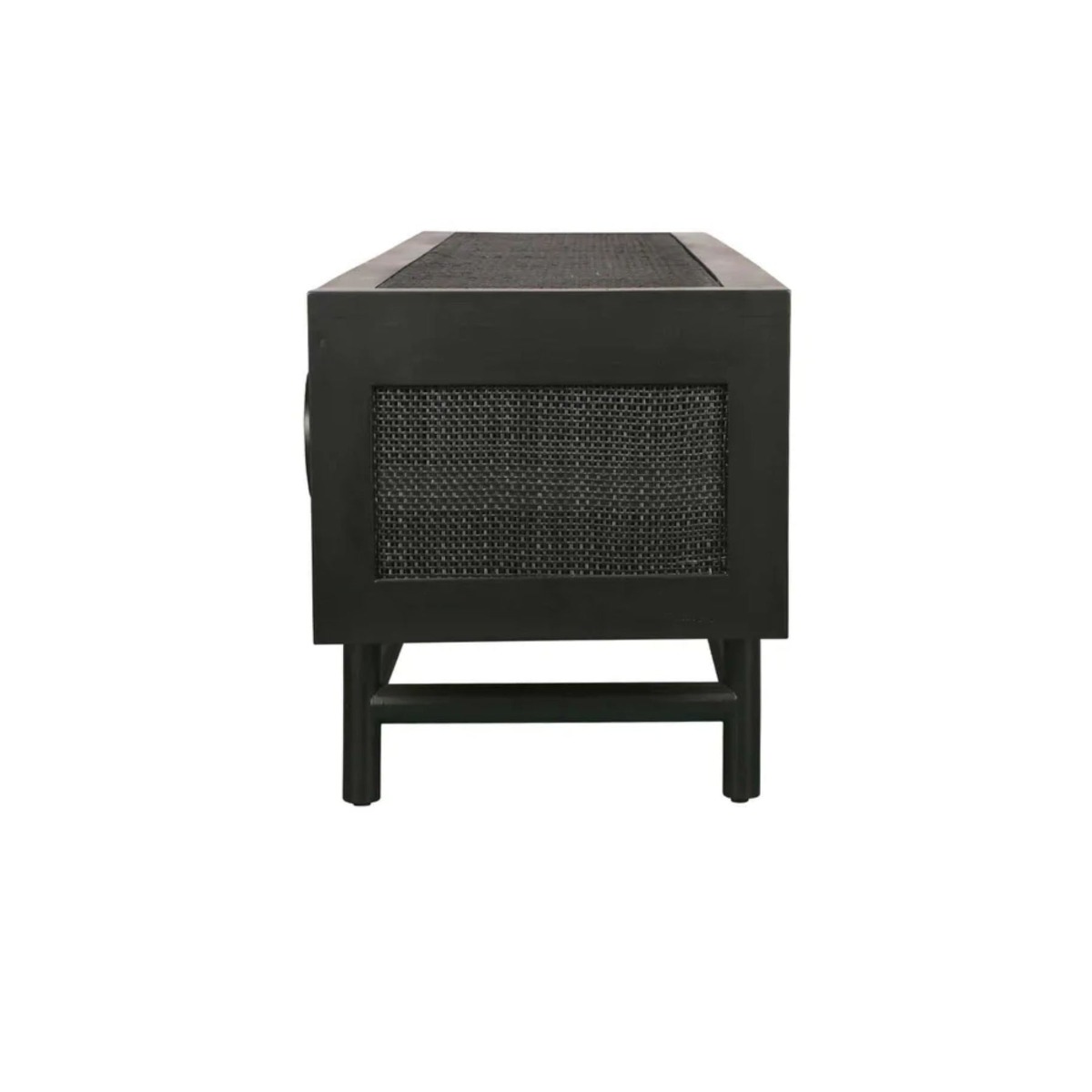 Rondo Entertainment Unit Black, W 180cm D 45cm H 80cm (RRP $2690) - Image 6