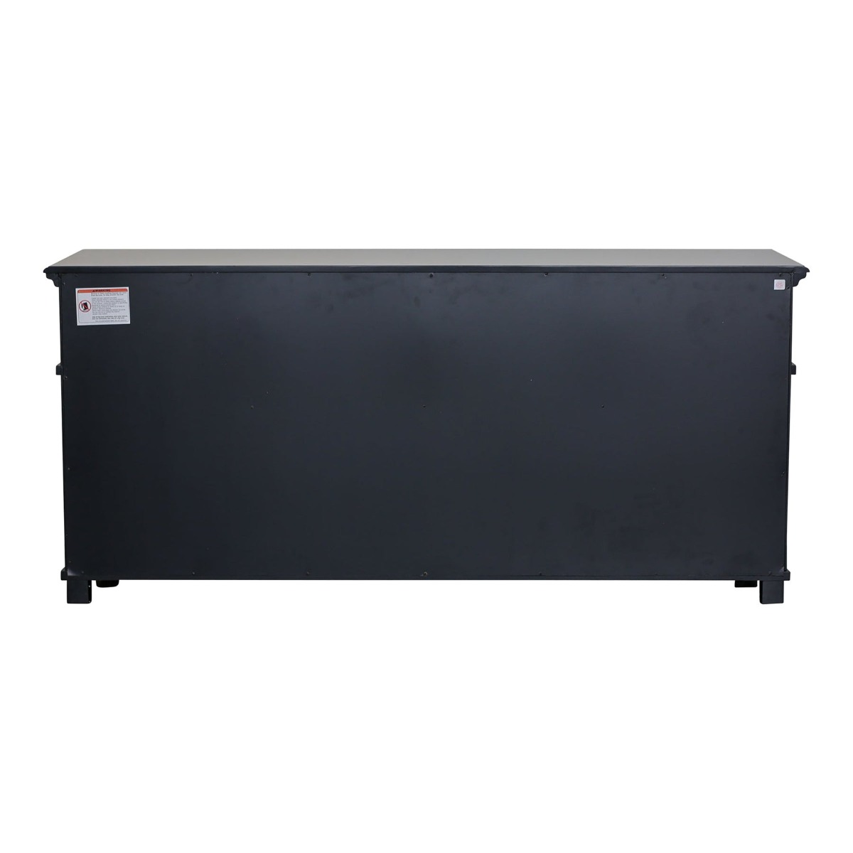 Sorrento 4 Door Hamptons Buffet Black, W 188cm D 50cm W 85cm (RRP $2099) - Image 5