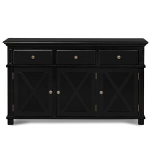 wp-image-tigress-47665.jpg Sorrento 3 Door Hamptons Buffet Black, W 145cm D 50cm H 85cm (RRP $1799)