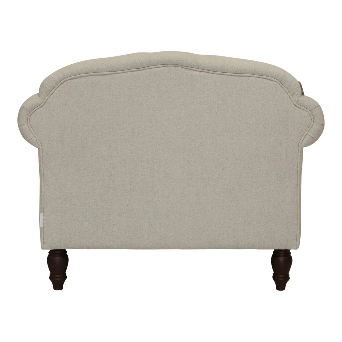 Vaucluse Buttoned Armchair Beige, W 112cm D 87cm H 90cm (RRP $1499) - Image 7