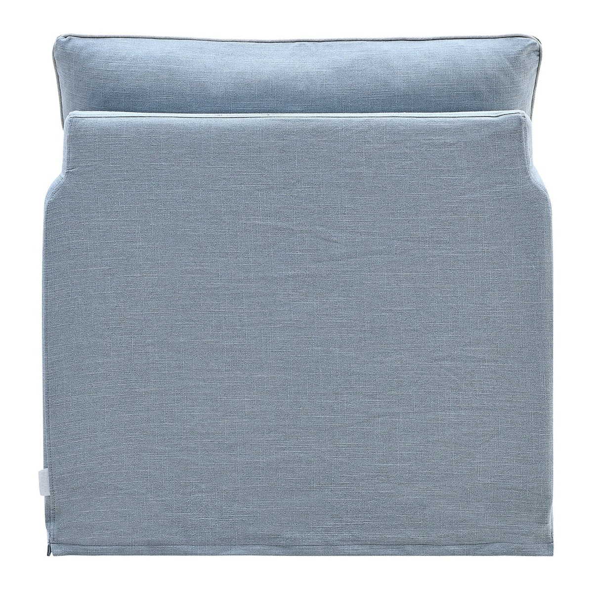 Byron Hamptons Armchair Beach with White Piping, W 99cm D 96cm H 78cm (RRP $1859) - Image 9