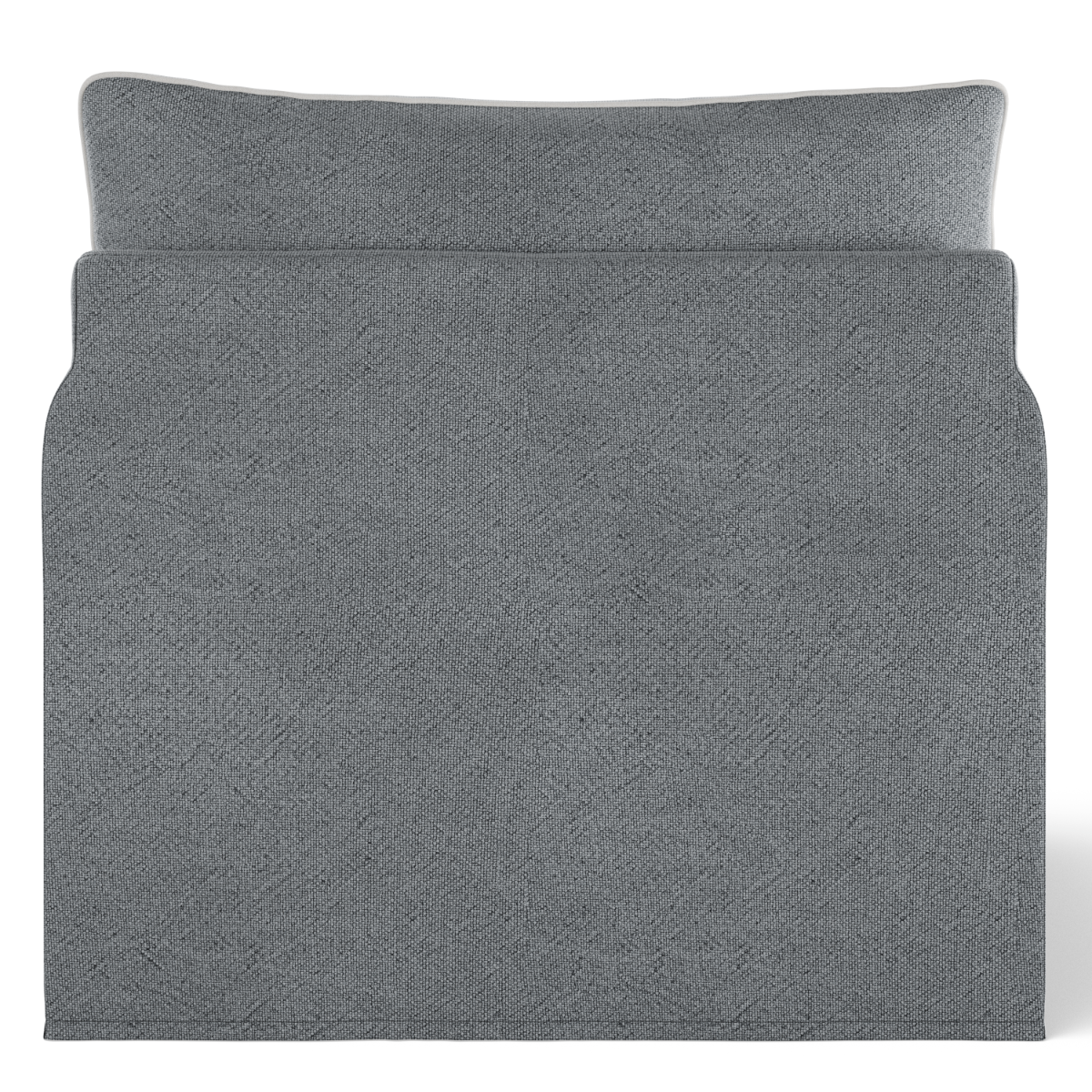 Byron Hamptons Armchair Grey with White Piping, W 99cm D 96cm H 78cm (RRP $1859) - Image 3