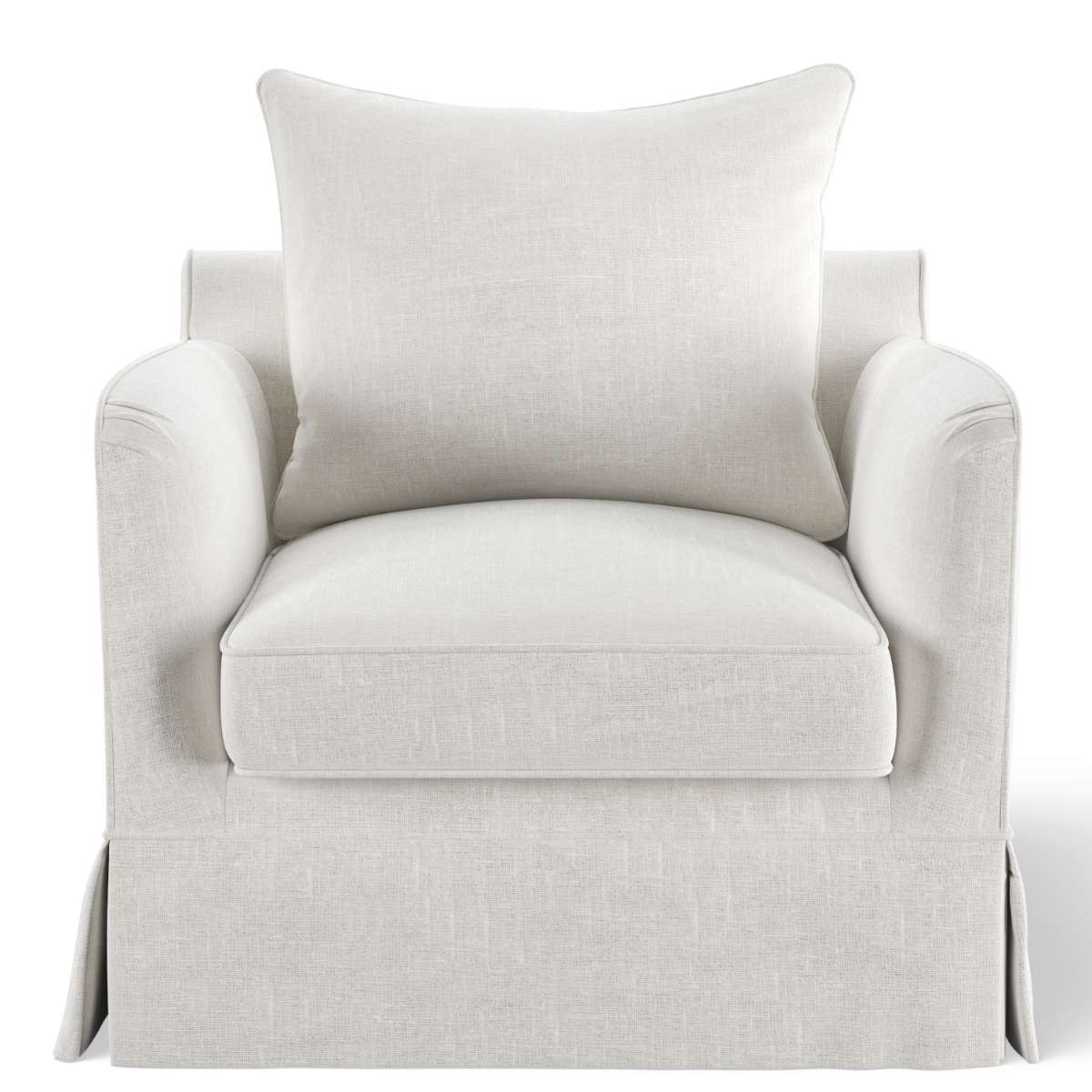 Noosa Hamptons Armchair Ivory, W 91cm D 90cm H 80cm (RRP $1699) - Image 3