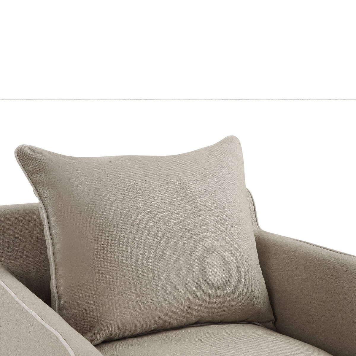 Noosa Hamptons Armchair Natural, W 91cm D 90cm H 80cm (RRP $1699) - Image 3