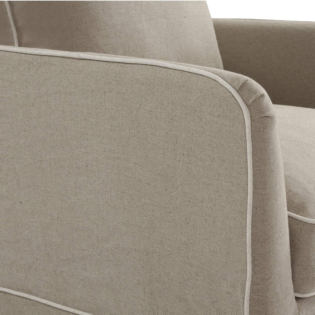 Noosa Hamptons Armchair Natural, W 91cm D 90cm H 80cm (RRP $1699) - Image 5