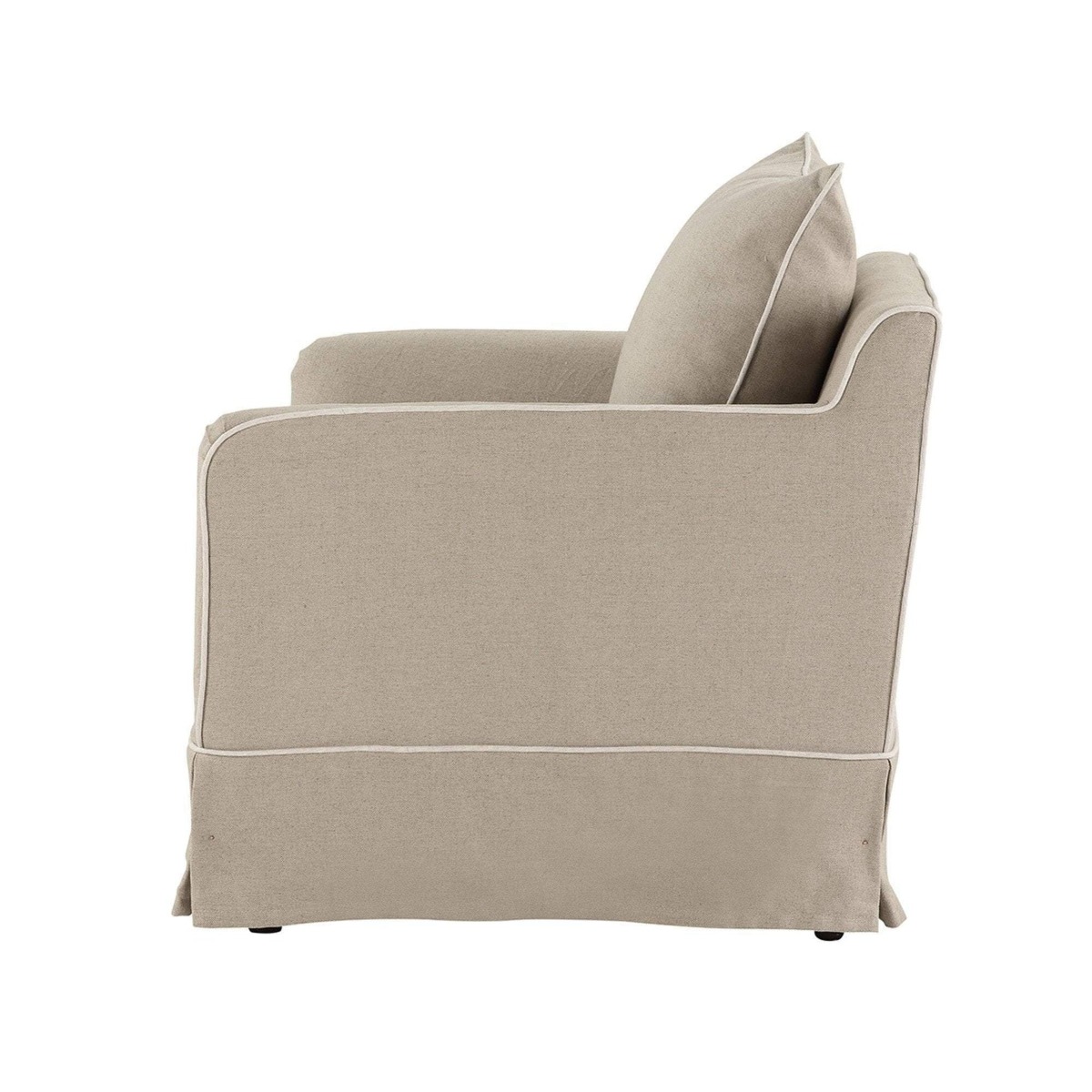 Noosa Hamptons Armchair Natural, W 91cm D 90cm H 80cm (RRP $1699) - Image 9