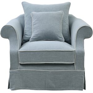 Avalon Hamptons Armchair Beach, W 109cm D 96cm H 81cm (RRP $1899)