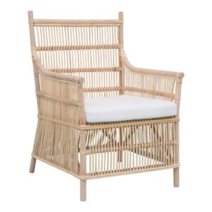 wp-image-tigress-48143.jpg Haiti Wicker Armchair with Cushion - Outdoor Under-Cover Natural, W 79cm D 70cm H 101cm (RRP $599)