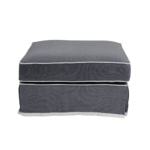 wp-image-tigress-48247.jpg Noosa Hamptons Ottoman Grey W/White Piping, W 83cm D 83cm H 45cm (RRP $849)