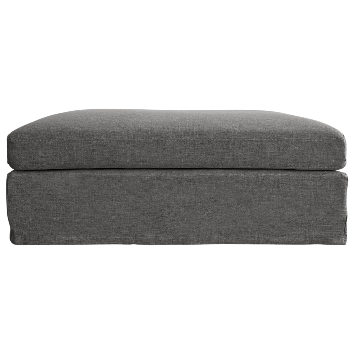 Marbella Ottoman Storm, W 125 D 91 H 45cm (RRP $1429)