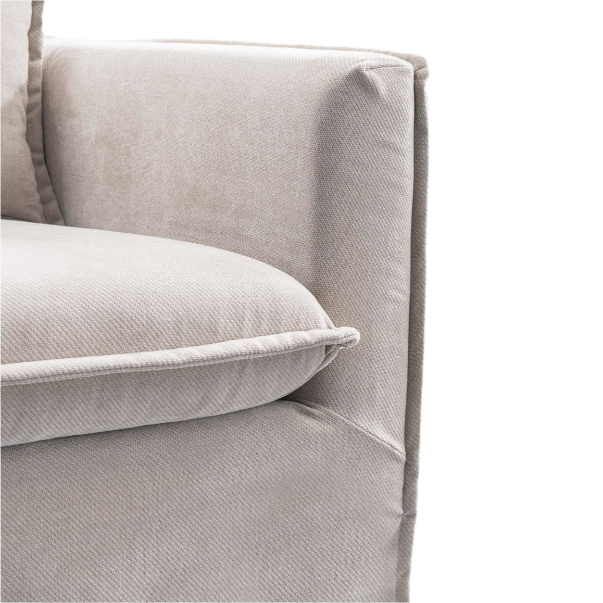 Airlie 3 Seater Sofa Driftwood, L 217cm W 86cm H 85cm (RRP $2599) - Image 4