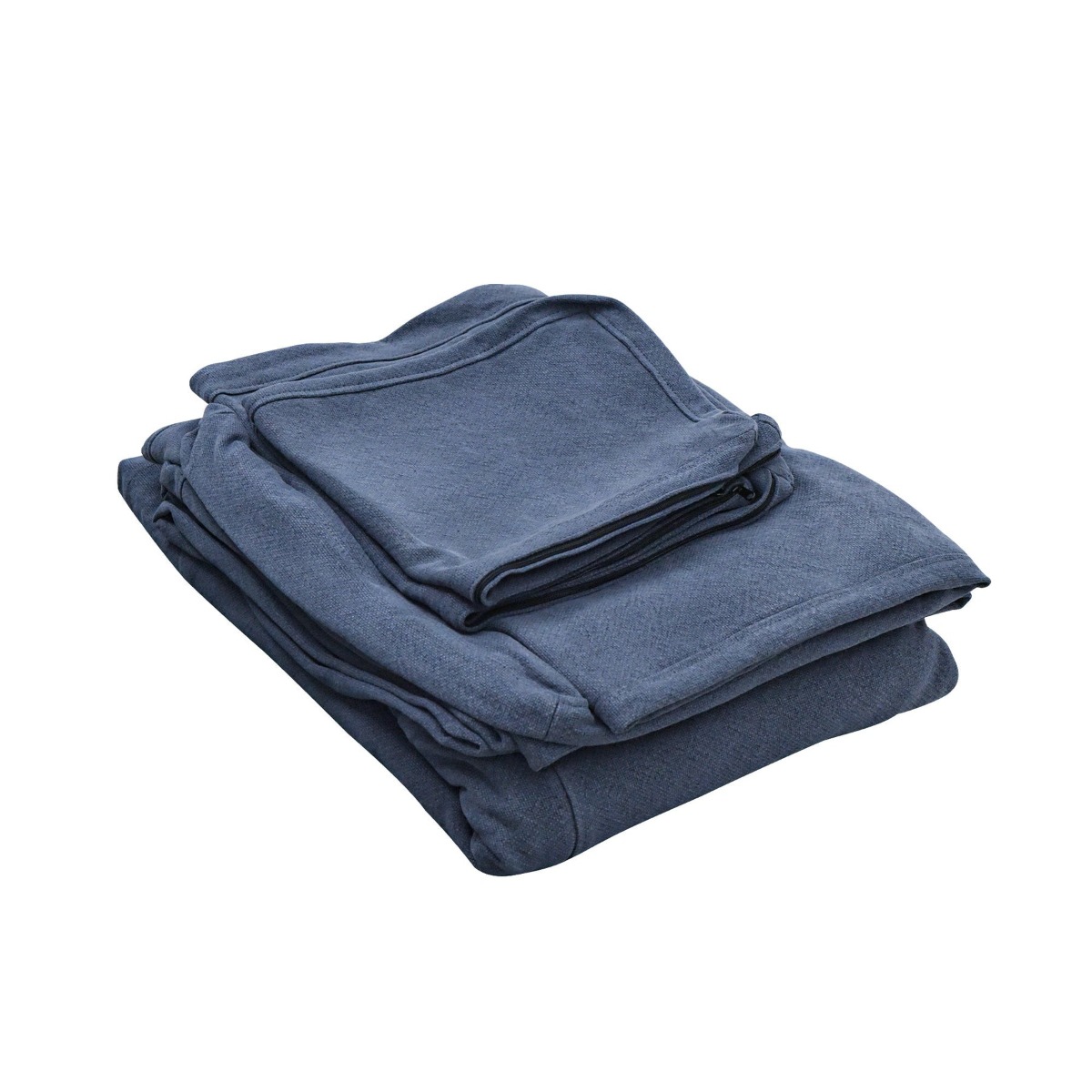 Clovelly Hamptons 3 Seat Sofa Navy, W 220cm D 112cm H 95cm (RRP $3299) - Image 2