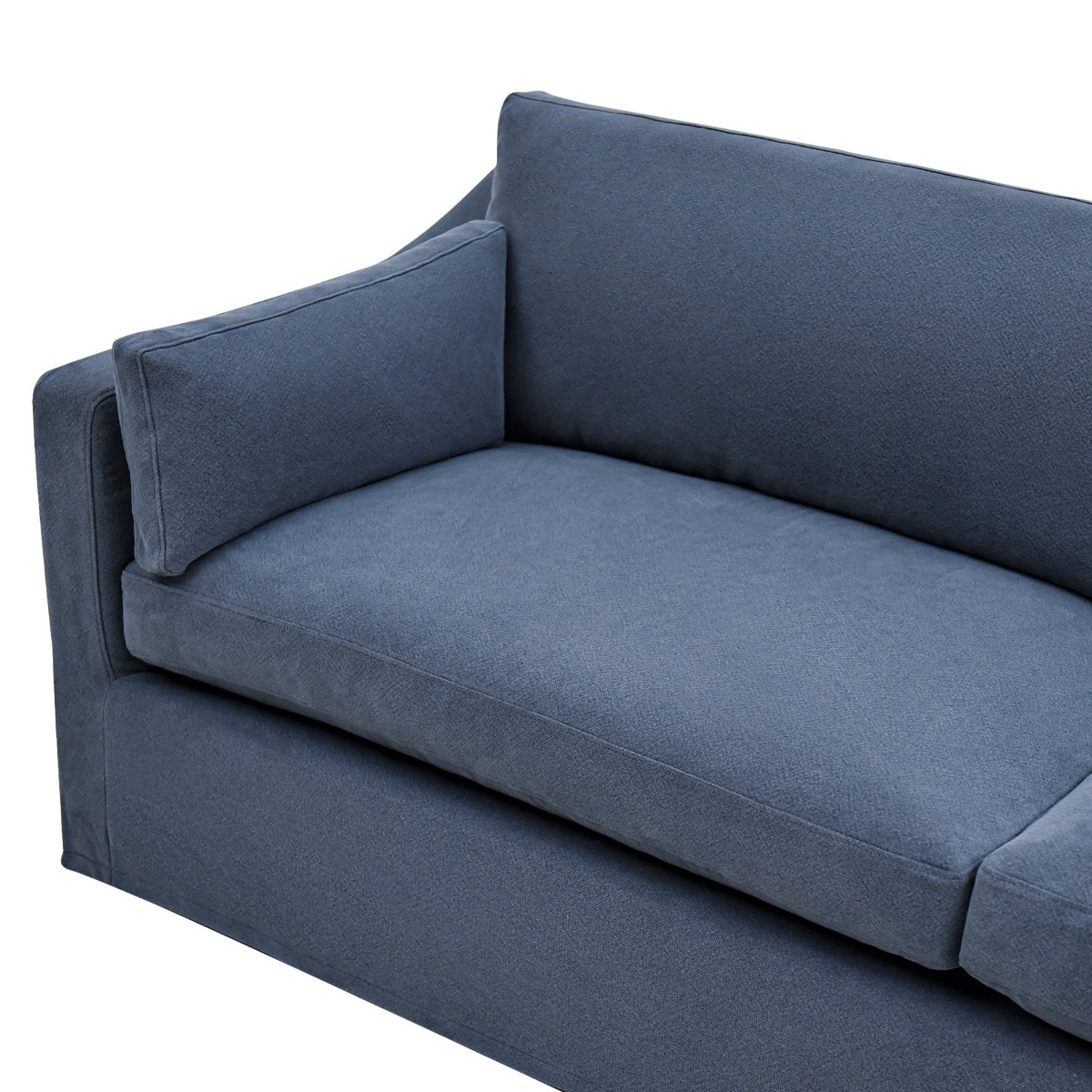 Clovelly Hamptons 3 Seat Sofa Navy, W 220cm D 112cm H 95cm (RRP $3299) - Image 7