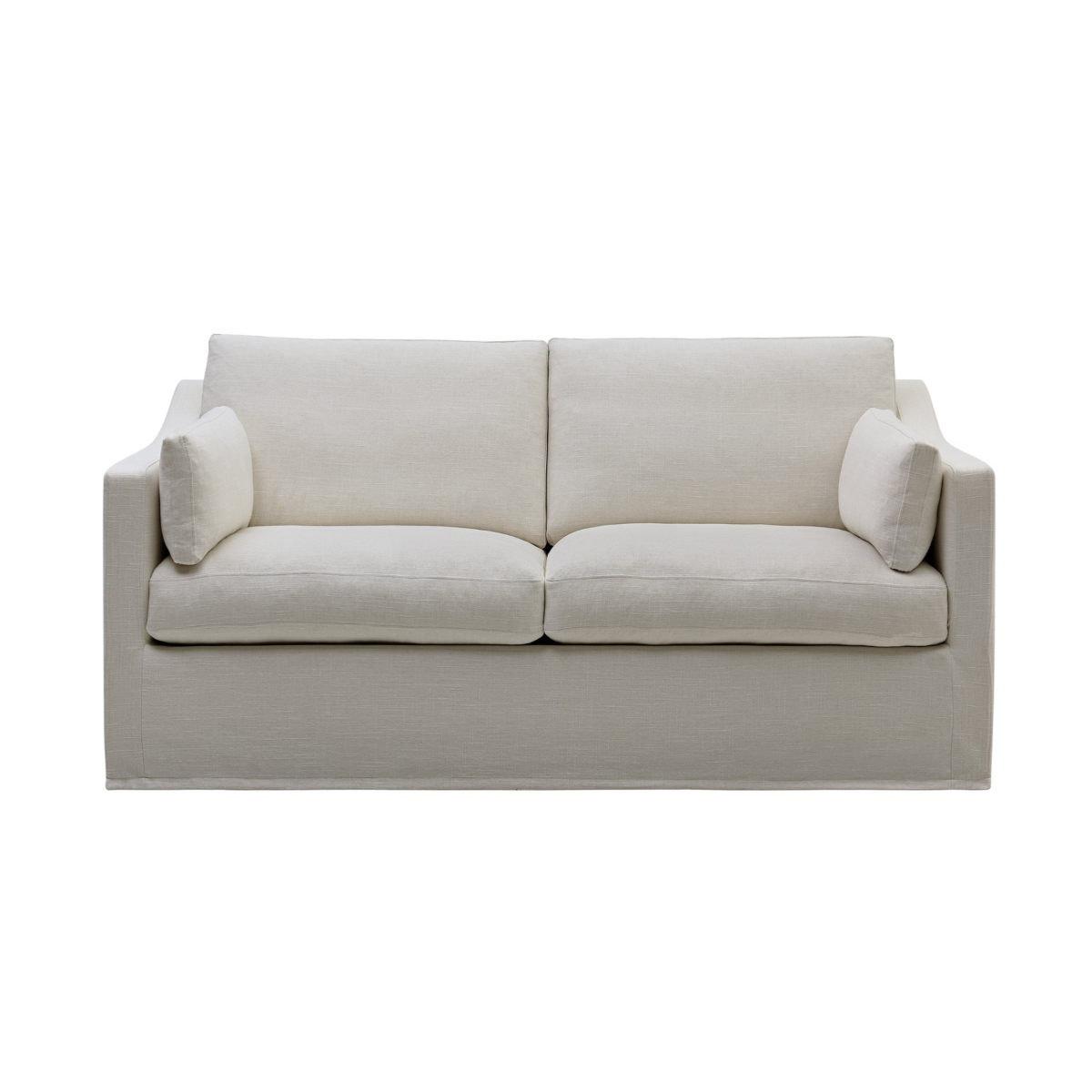 Clovelly Hamptons 2.5 Seat Sofa Ivory, W 190 D 102cm H 80cm (RRP $2699)
