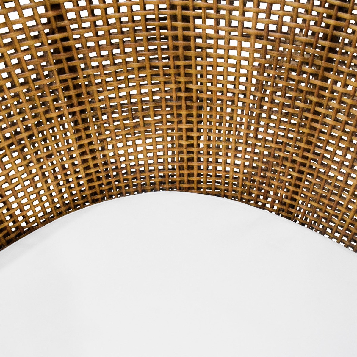 Cayman 2 Seat Rattan Sofa Cream Cushion Natural, W 179cm D 80cm H 80cm (RRP $1999) - Image 7