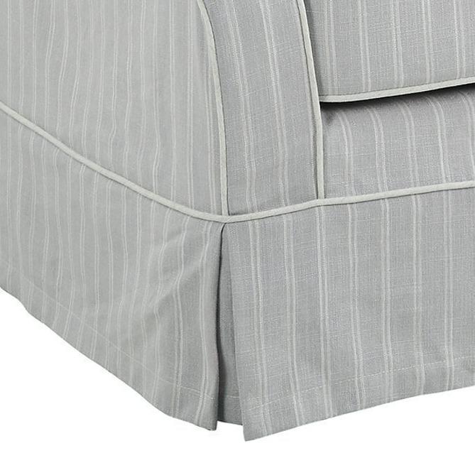Avalon Hamptons 2 Seat Sofa Cloud Stripe, W 174cm D 96cm H 81cm (RRP $2599) - Image 6